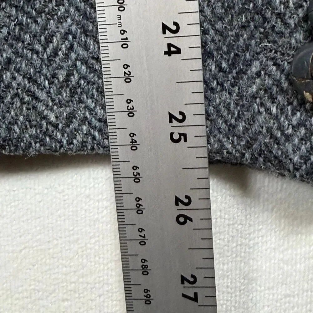 Harris Tweed Blazer 42 Hector Russell Scotland Herringbone Wool Sport Coat Mens